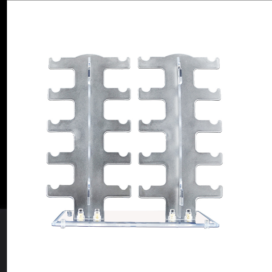 Transparante glazen displaystandaard acryl bijziendheid brilmontuur zonnebrillen display rekwisieten zonnebrillen displaystandaard multi-layer_voghion.com