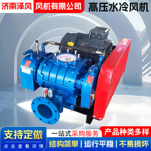 高压水冷型罗茨风机低噪音高压风机污水处理双油箱高压水冷风机