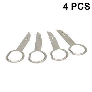 汽车音响钥匙仪表台拆卸汽车CD DVD主机钥匙拆装工具音响修理维护