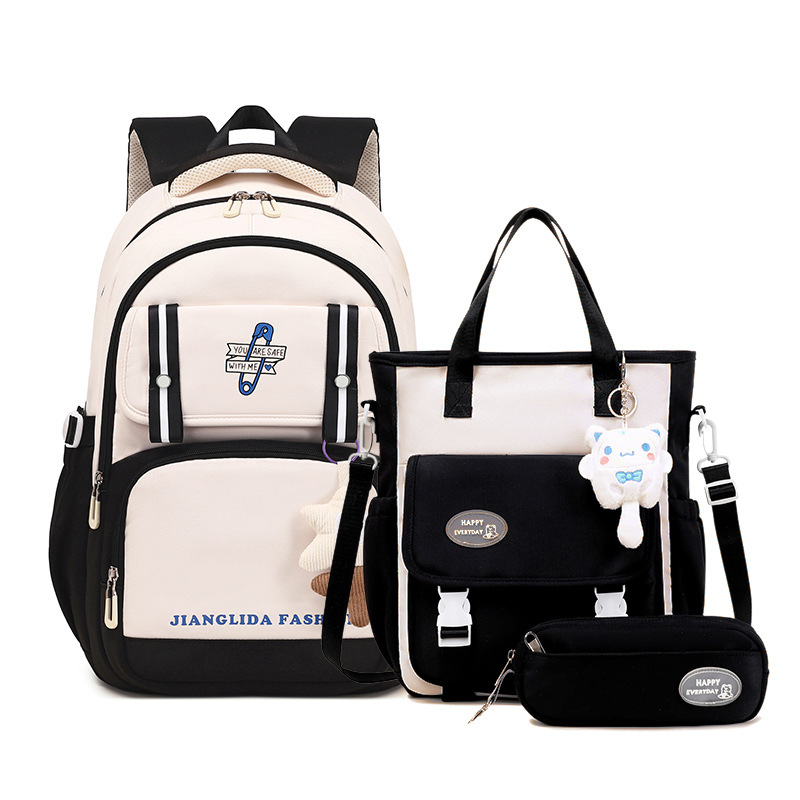 블랙 3종 세트 [흰 고양이 포함]