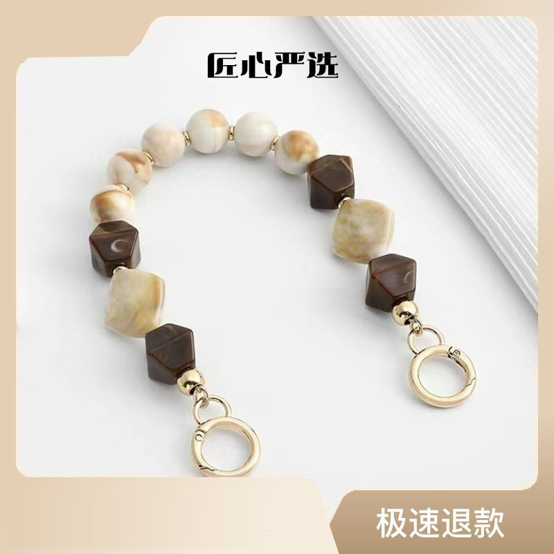 Factory Direct Sale Acrylic Chain Bag Decoration Handle Resin Chain DIY Accessories Single Purchase Bag Strap Factory Direct Sale Acrylic Chain Bag Decoration Handle Resin Chain DIY Accessories Single Purchase Bag Strap