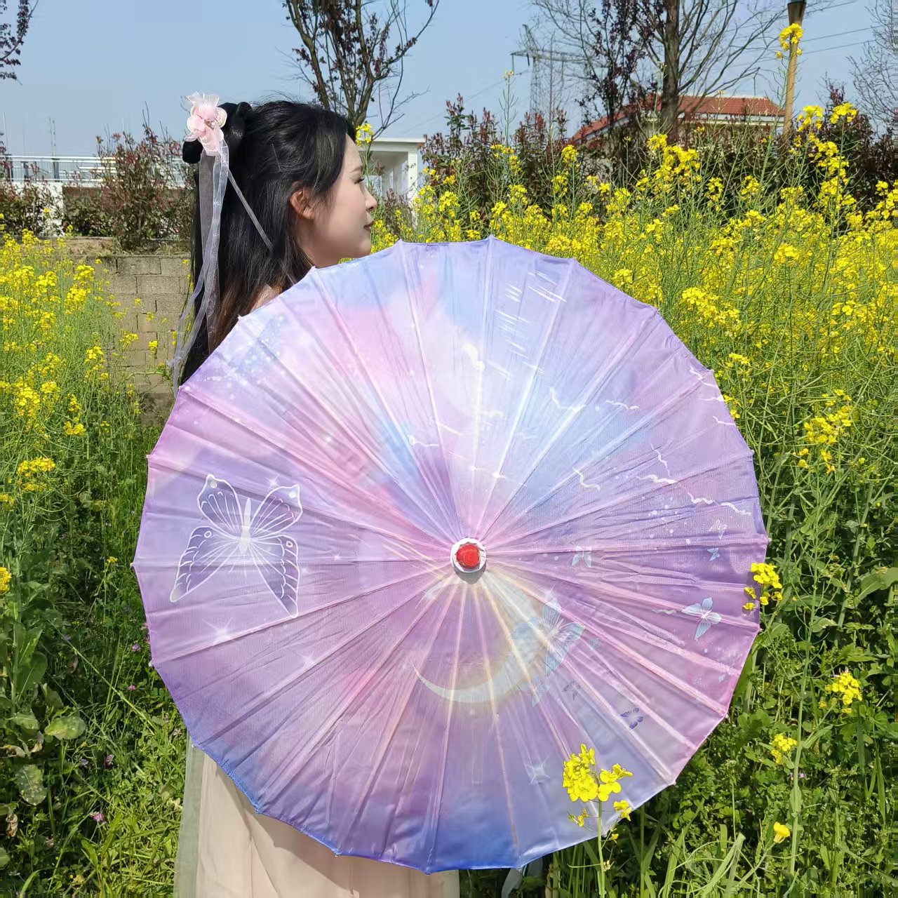 보라색 나비