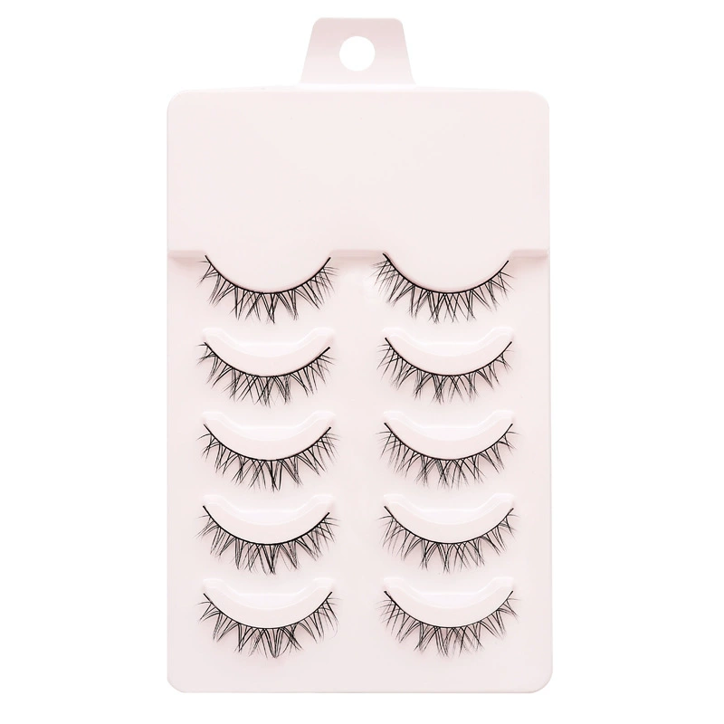 False Eyelashes DINGSEN, 5-Pair Set, Everyday & Cosplay Styles, Assorted Bands
