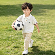 ��ͯ����������֯����polo��2026��װ���������ο���Ůͯ����T��