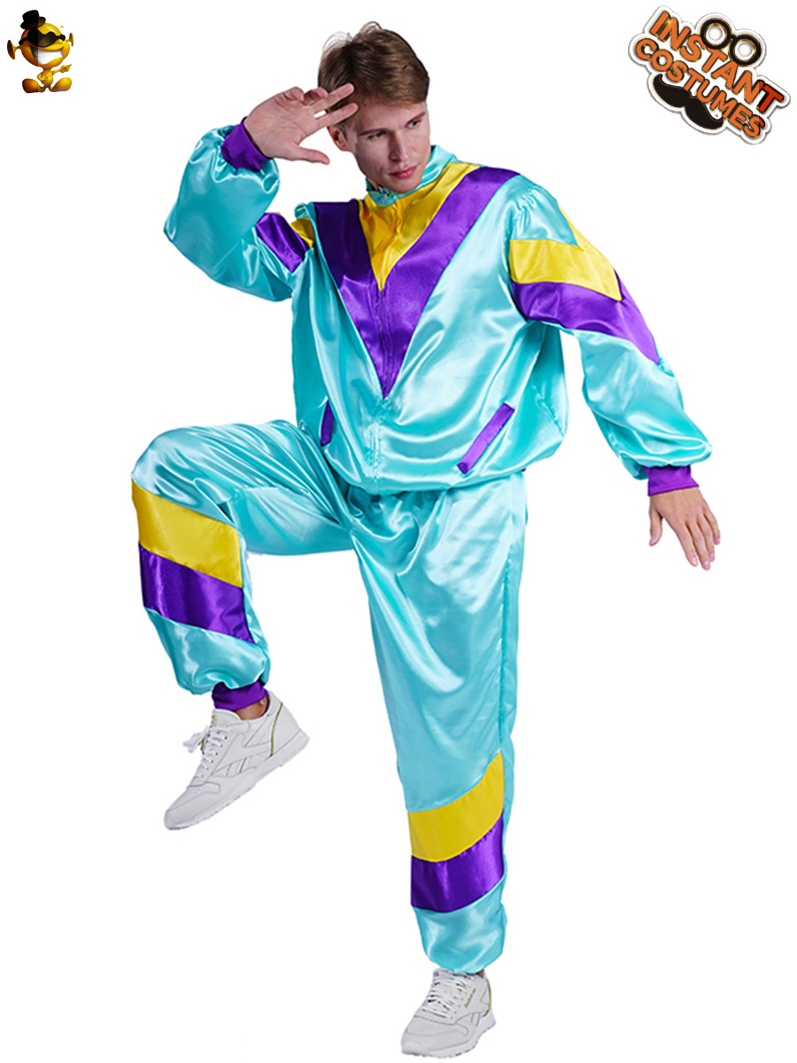 Adultos Hombres Hip Hop Party Disfraces Disfraces de baile Disfraces de escenario Disfraces de Halloween Disfraces de juego de rol