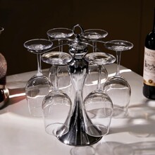 工厂直销红酒杯架红酒架摆件铁艺高脚杯架倒挂欧式酒柜装饰品一手