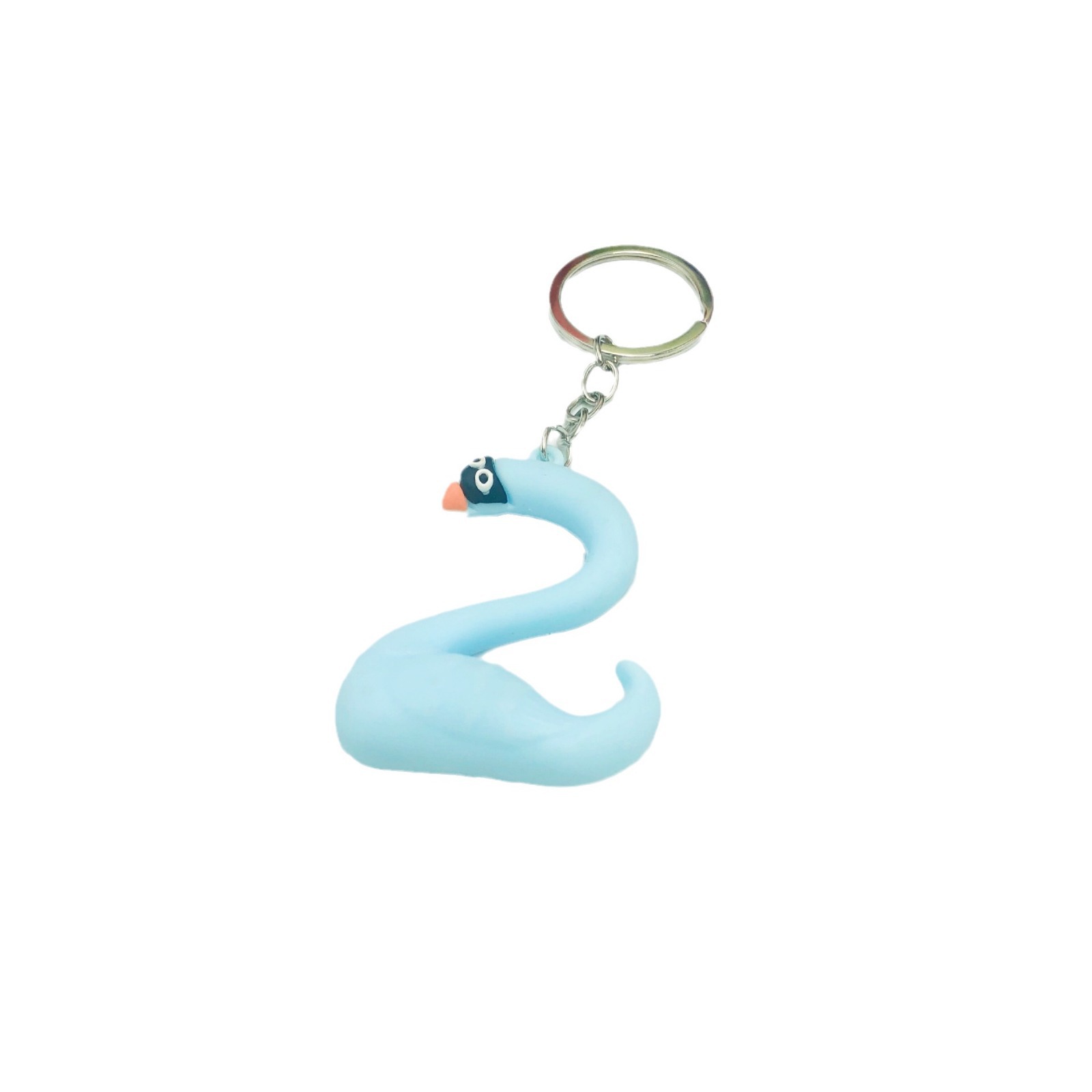 Transfronterizo PVC de goma suave animal 0-9 llavero digital colgante bolsa adornos pequeño regalo niños iluminación Digital
