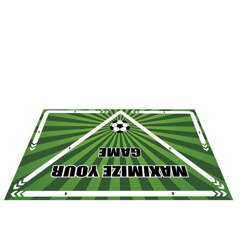 테무 크로스보더 뉴 다이어톰 머드 축구 풋스텝 트레이닝 매트 먼지 방지 미끄럼 방지 실내 무소음 풋매트 스팟 도매