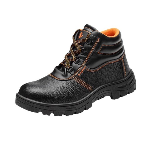 Factory wholesale direct supply labor protection shoes, anti-smash and puncture-proof, men's wear-resistant rubber sole work shoes, protective safety shoes, labor insurance