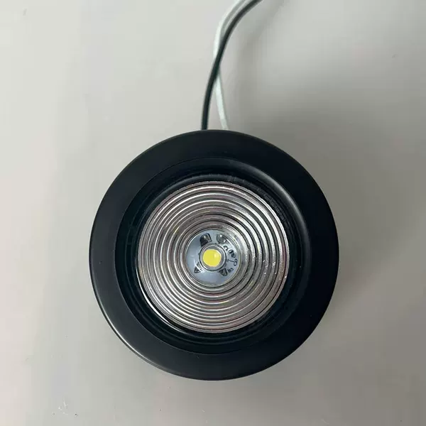 2 inch universal truck 9LED pattern lampshade rubber ring round light (with plug) road night warning light