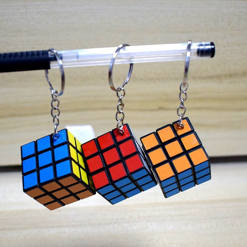 Mini 3CM Cubo Rubik de tercer orden para niños creativos pequeños juguetes de cubo Rubik para estudiantes de primaria regalo de recompensa empujar regalos transfronterizos image 2