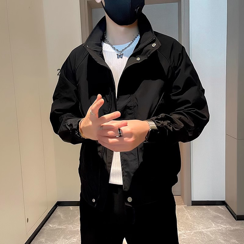 Chaquetas personalizadas ropa de trabajo impresa logotipo hombre y mujer uniformes escolares trabajo de bordado hecho vestido de manga larga