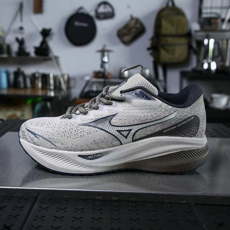 Mizun Astro Plus Heightening Cushioning Shock-Absorbing Non-Slip Breathable Rebound Casual Running Couple Shoes
