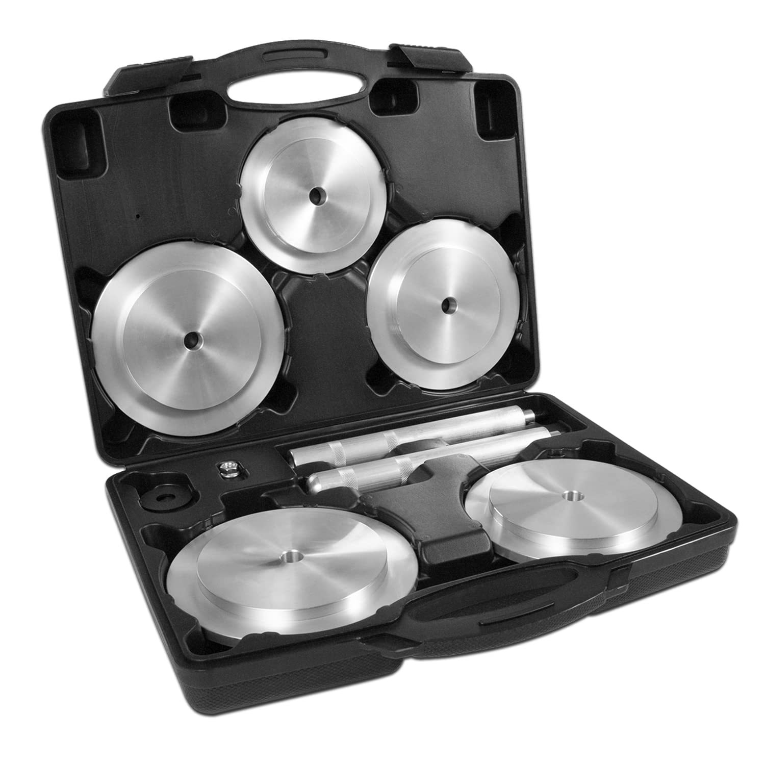 Herramientas de instalación de sellos de cubo de rueda de camión de 9 piezas, acero para rodamientos de alta densidad, reparación de automóviles, herramientas de mantenimiento de automóviles al por mayor