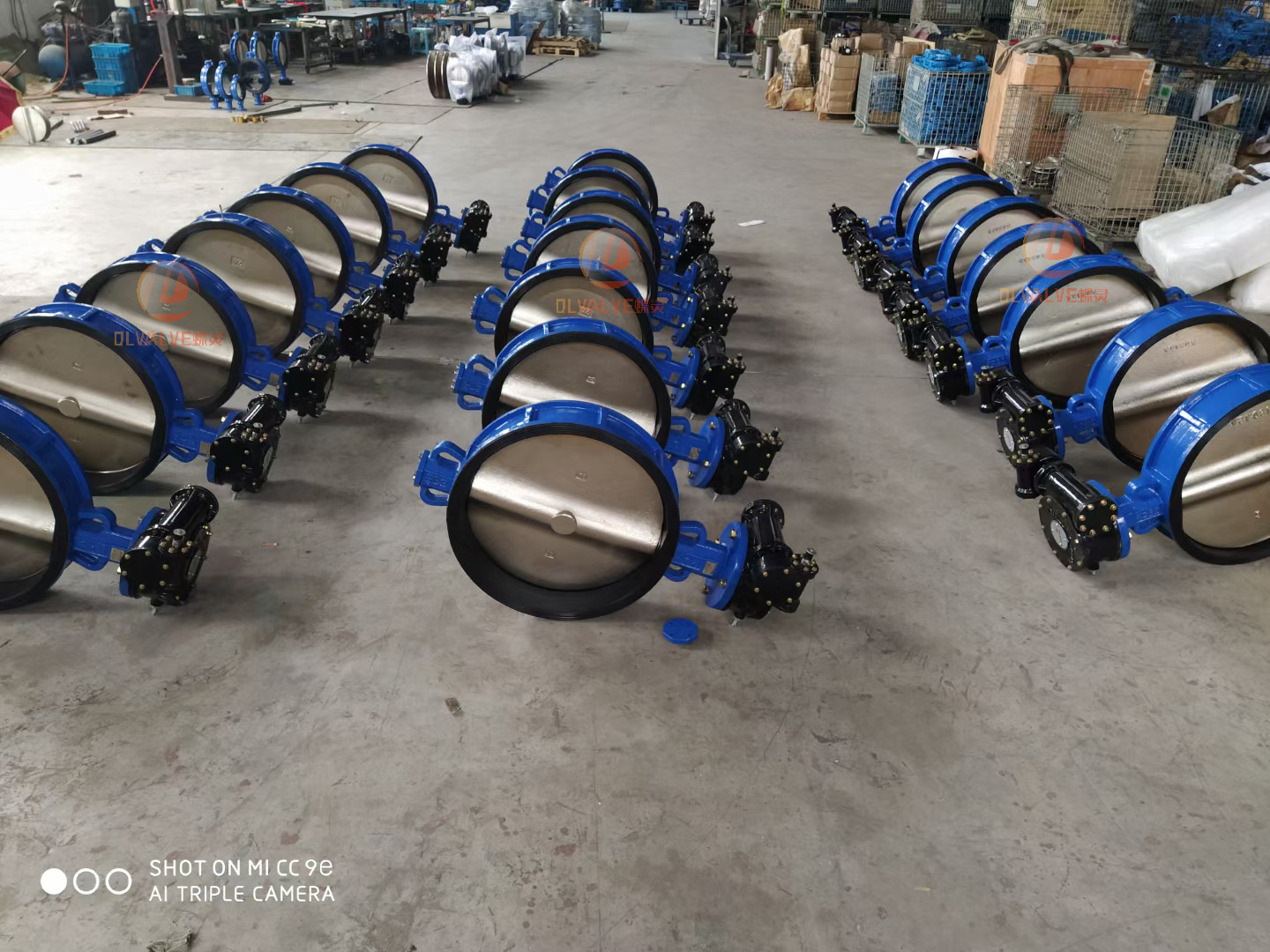 衬胶对夹软密封蝶阀 D971X-16Q球磨铸铁材质电动对夹蝶阀DN250