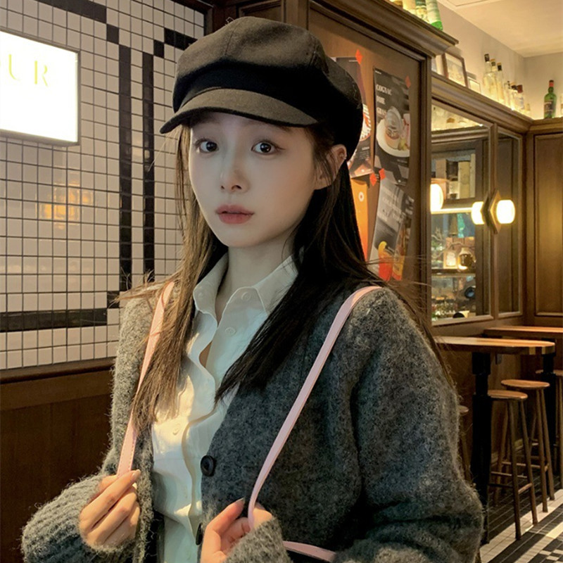 [울 솔리드 컬러] 블랙