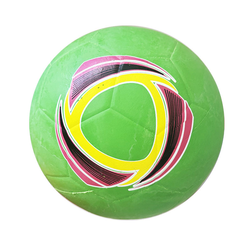 Nueva pelota de entrenamiento de fútbol de goma N ° 5 N ° 4 N ° 3 adulto puede establecer Logotipo de fútbol de entrenamiento en el campus fabricante