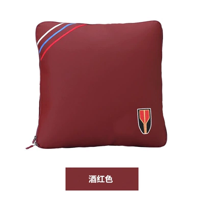 Pillow HS5/H5/HS7/H7/H9 Car Memory, Headrest - hongqi-multifunctional-pillow-quilt-burgundy-red-single-pack