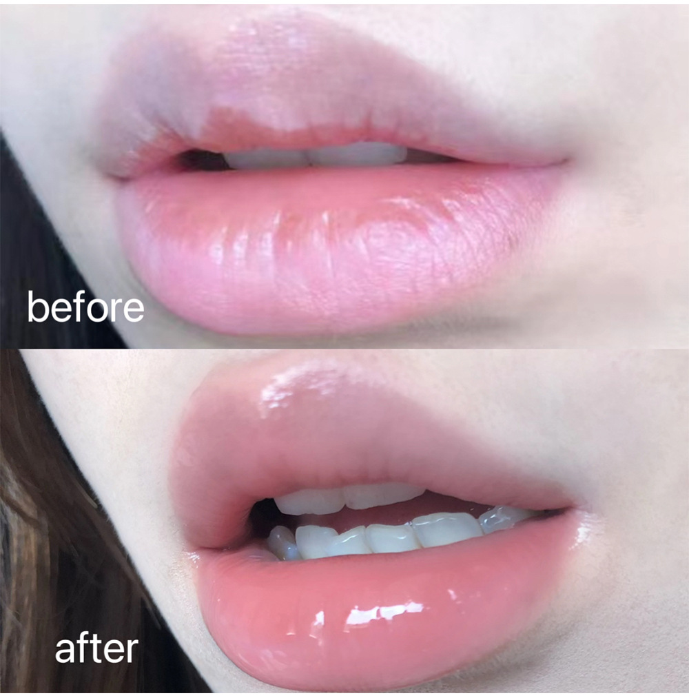 Cross-border foreign trade Love Jam Lip Oil three-color moisturizing Cute pattern Dudu Lip gloss Glass lip wholesale and consignment undefined