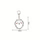 New Jiyika Wow Cartoon Keychain Acrylic chiikawa Small Eight Cute Schoolbag Pendant Peripheral Girlfriend