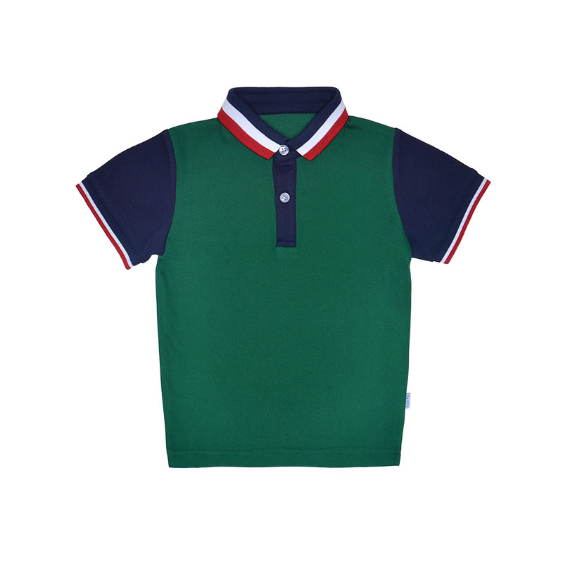 瀾洋貝中学生制服小学校のクラス服の夏服の半袖のスーツは学生の運動の夏の小学生を注文して注文します。|undefined