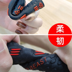 Electric motorcycle universal handlebar horn cover modified for Kawasaki Ninja 400 anti-slip clutch handle rubber cover