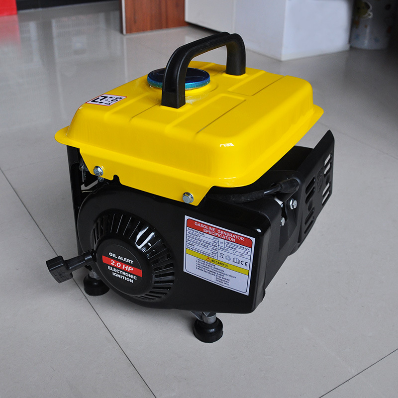 New 650W Gasoline Generator 220V European Standard 110V American Standard Household Outdoor Small 750W1000W Cross-Border