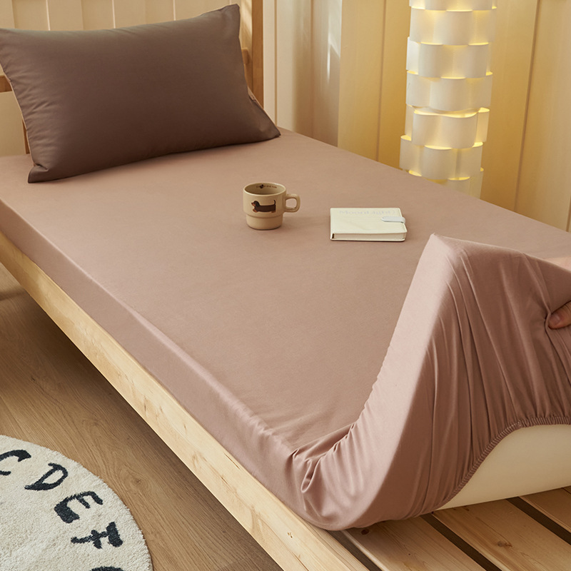 Sombrilla de cama de algodón para dormitorio individual de estudiante 90x200 funda de colchón funda de colchón funda de sábana gruesa de algodón