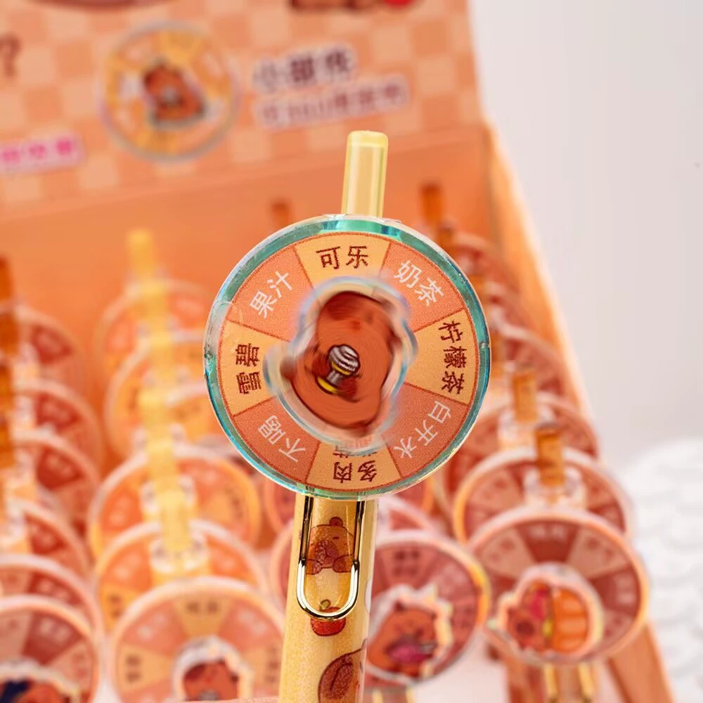 Пенал-роллер Sanrio Unzip Kapi Press Neutral Bi Pen Special Water Pen для учеников начальной школы Xiaoxin Черный нейтральный перо