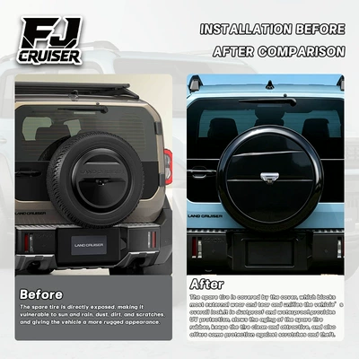 Spare wheel cover tire cover for
