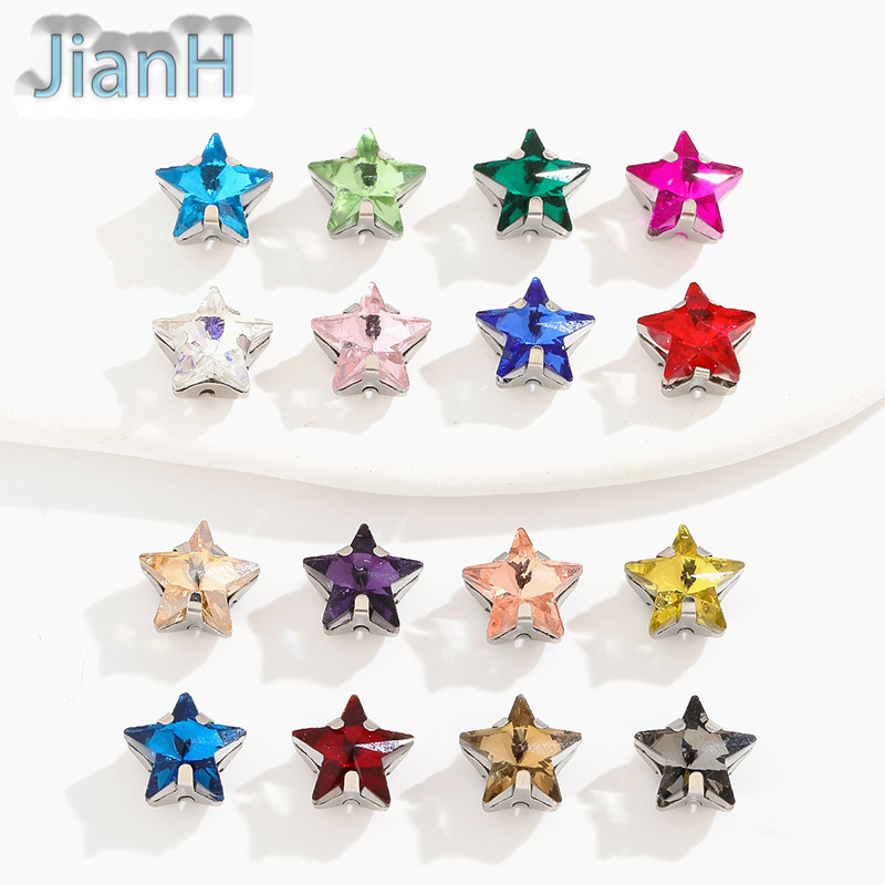 Hand-sewn five-pointed star claw drill