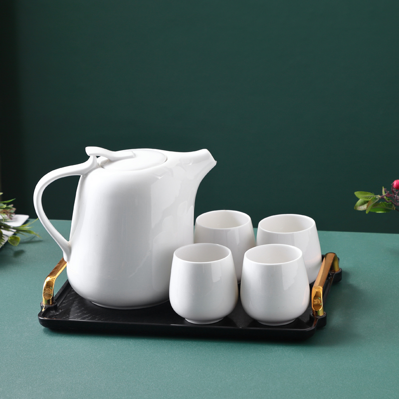 Ceramic creative teapot, tea set for living room