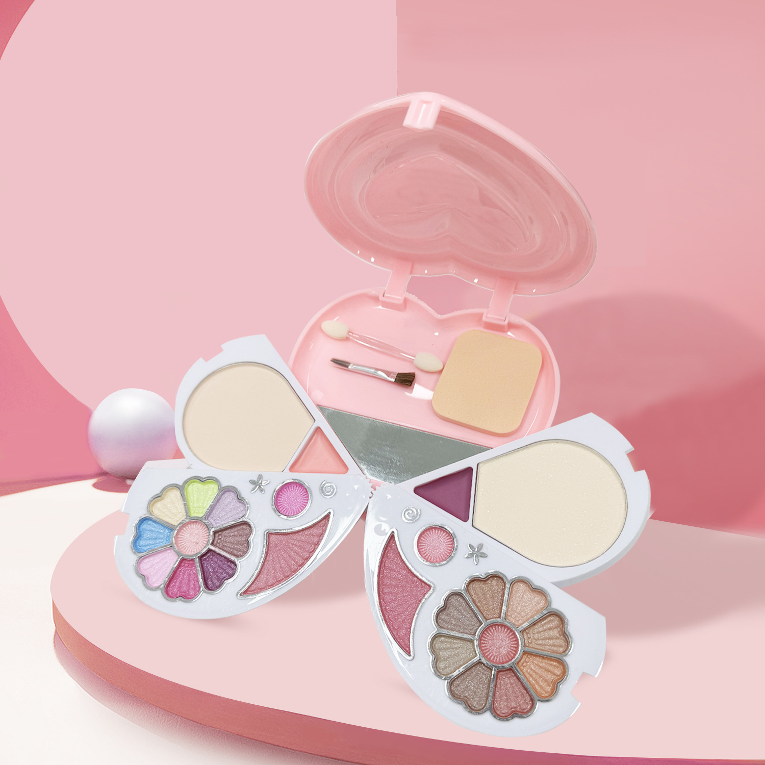 跨境TYA恬雅外貿26色彩妝套盒  眼影腮紅唇彩粉餅組合套裝批發