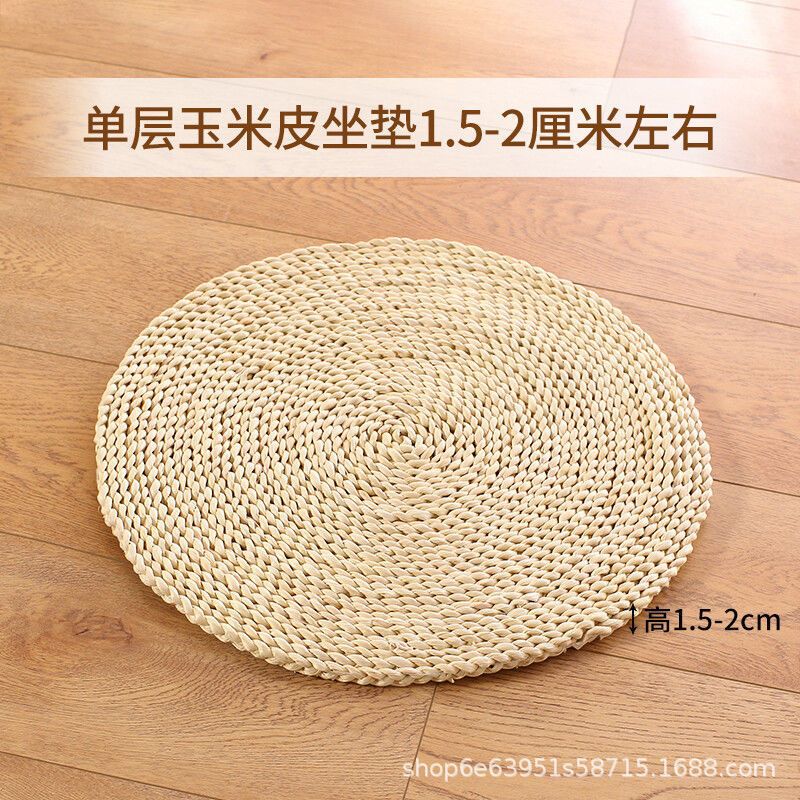 Cáscara de maíz de una sola capa (Delgada transpirable frente fina áspera espalda)