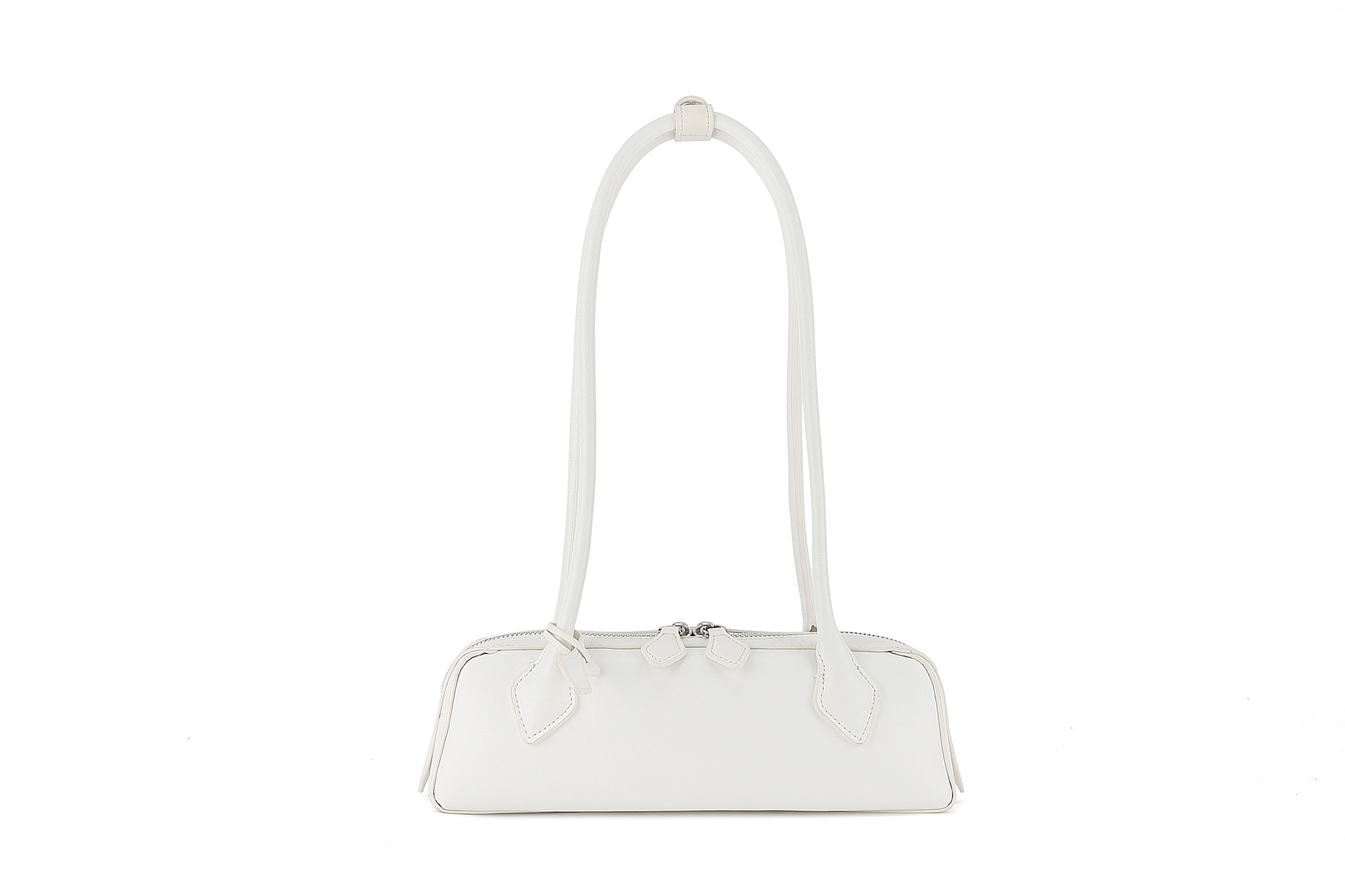 2024 New Arrival Baguette Shoulder Bag Dark Stitching Design Minimalist Underarm Handbag For Women - Thumbnail 7