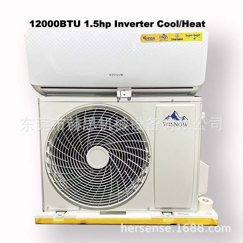 Inglés exportación inverter aire acondicionado 1.5hp 12000btu aire acondicionado en stock