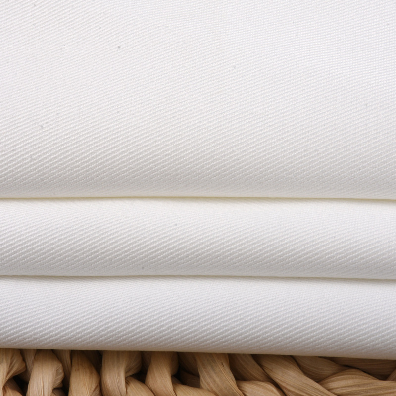 Ready Supply of Polyester Twill Polyester 10858 Matte Encrypted Bleached Cloth Polyester Yarn Card Matt Digital Fabric