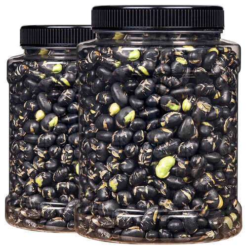 Black Beans, Ready-to-Eat, Salt-Cooked, Original Flavor, Crispy Snack for Pregnant Women, Dry-Fried, Alcohol Pairing Snack, Leisure Food, Fried Goodness