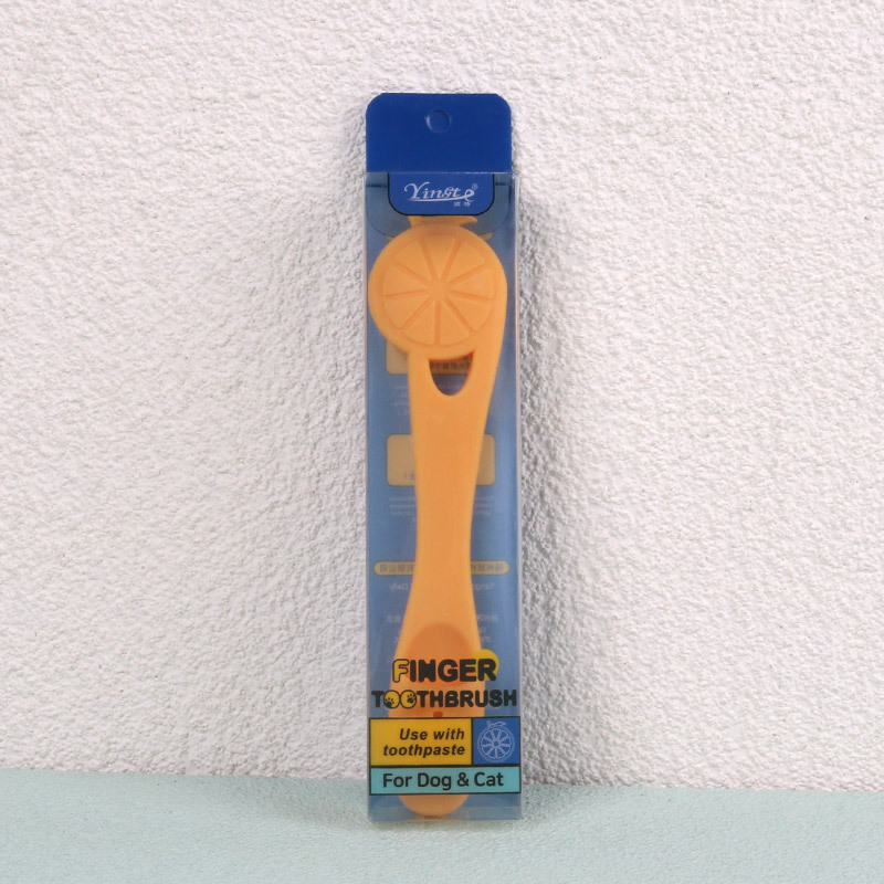 Dedo de mascota cepillo de dientes suave no daña las encías perros y gatos dientes orales limpias perros y gatos al por mayor cepillo de dientes suave