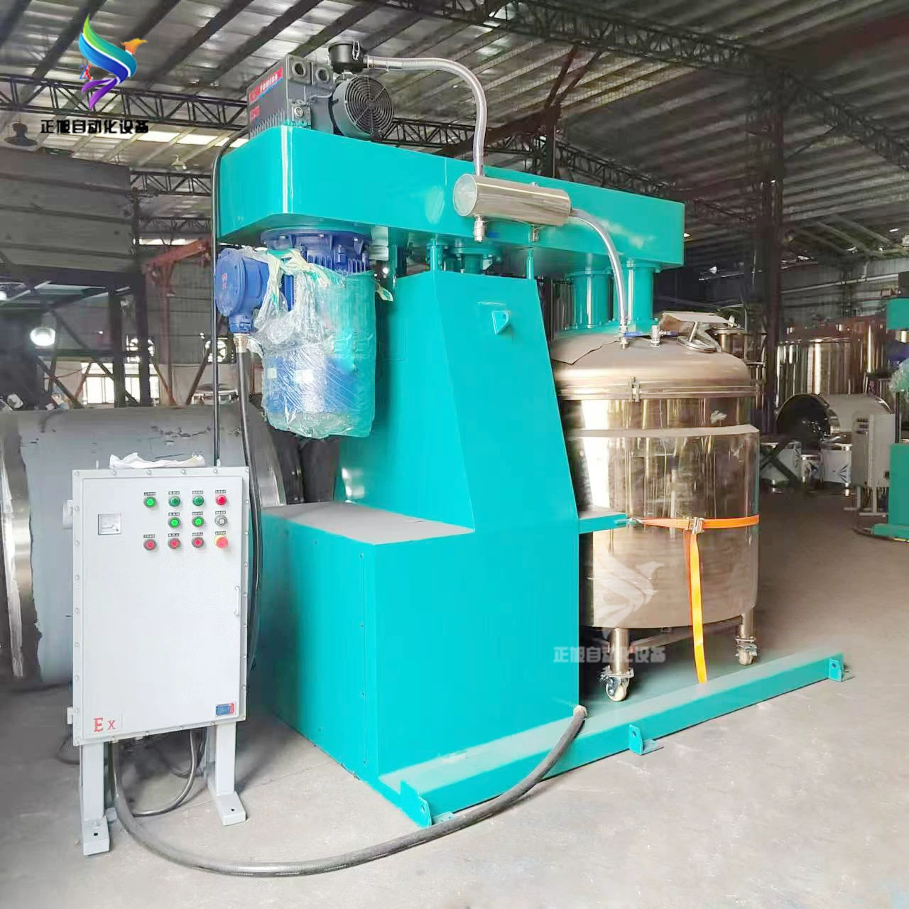 Большая вакуумная диспергирующая машина для пастообразной пасты с высокой скоростью преобразования частоты