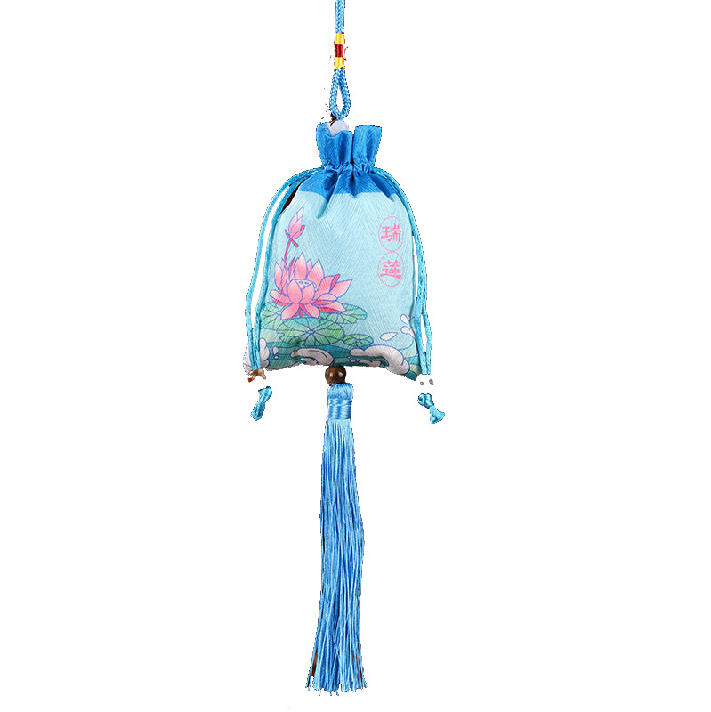 Dragon Boat Festival Bolsita repelente de mosquitos de ajenjo Bolsita vacía Colgante para niños Armario Bolsillo con cordón Bolsa de la suerte de joyería
