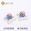 printing Cartoon lovely children Metal alloy Anniversary Chest badge Pin Armband customized LOGO Factory wholesale