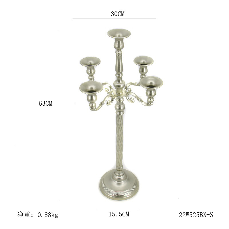 Transfronterizo hierro candelabro decoración hotel boda props ins vela Copa hogar sala de estar decoración de metal titular de la vela