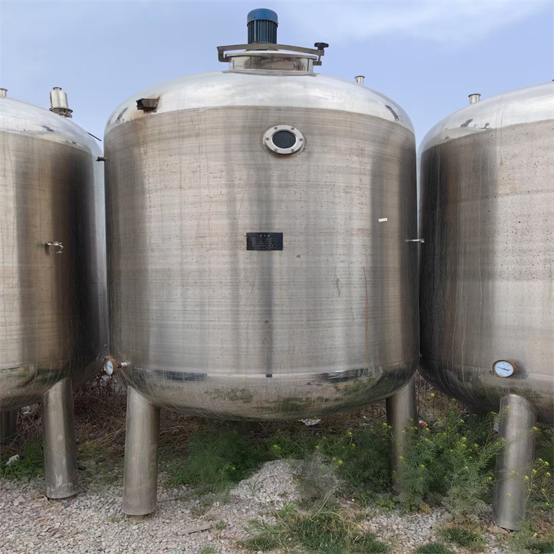 出售二手立式不锈钢搅拌罐 常压搅拌设备 低噪音设计 回收