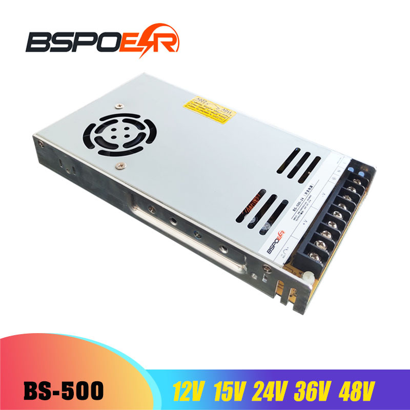 北山精工电源BS-500-24单组输出开关电源 安防 工控设备专用