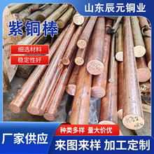 生产批发TU1/TU2无氧紫铜棒大直径定尺红铜棒切割T2紫铜棒