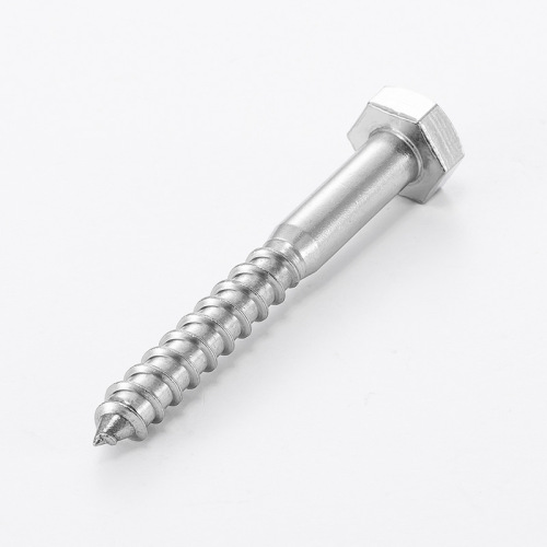 Austrian Exhibition 304 stainless steel hexagonal self-tapping screw with DIN571 hexagonal head wood screw bolt M5/M8~M12