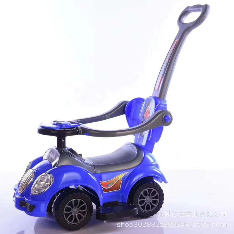Carrito Montable Twist para Niños con Música y Empujador de Plástico
