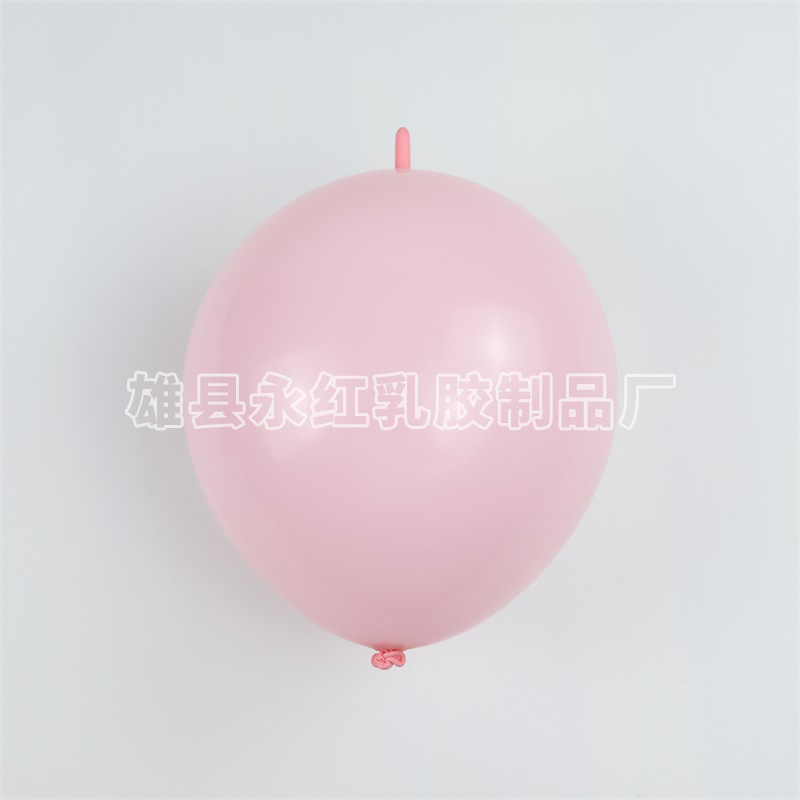 Balón de cola de 6 pulgadas / 10 pulgadas, mercado nocturno, decoración, diseño, conexión de globo, forma de dragón, globo de macarón