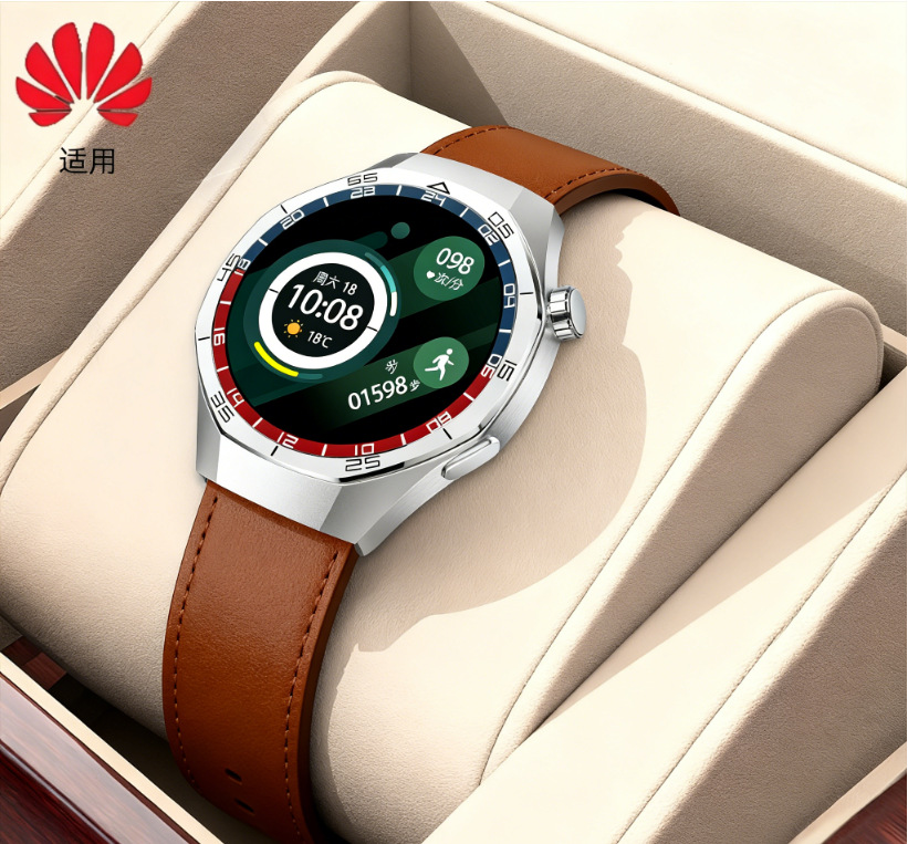 HUAWEI [GT5 genuino] Reloj inteligente Alipay puede hacer llamadas telefónicas multifuncional cardiometría reloj Bluetooth